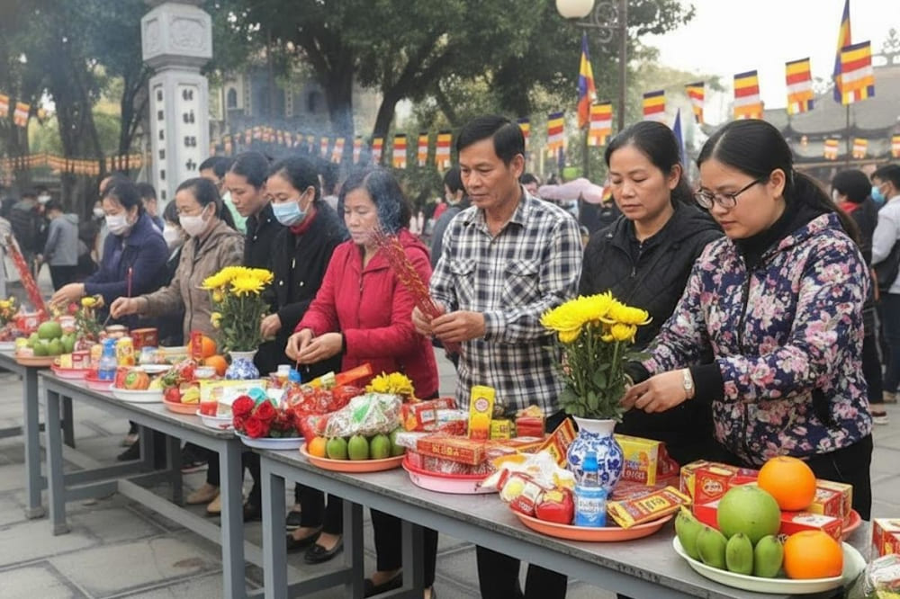 Lễ vật cầu duyên cần được chuẩn bị chu đáo và đầy đủ